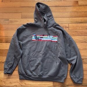 DEM Manufacturing Gray Hoodie - XL